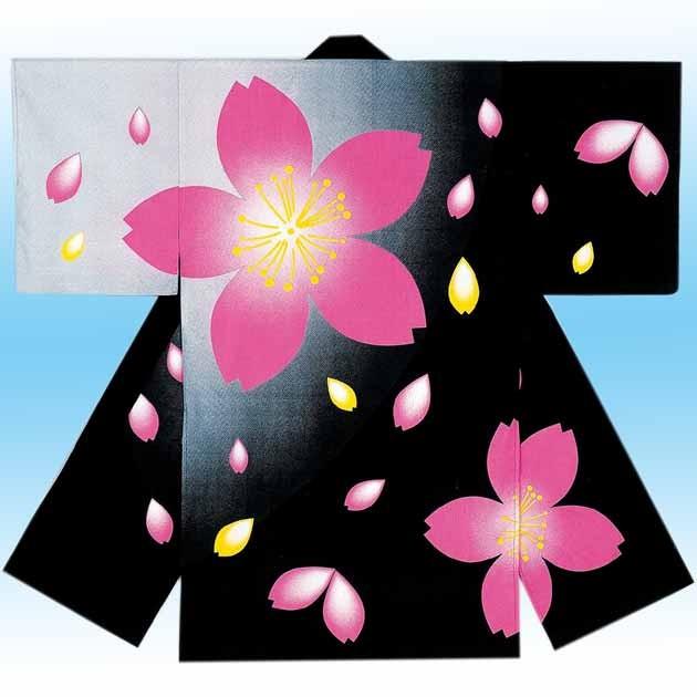 法被 はっぴ メンズ レディースよさこい 衣装 メンズ レディース のしめ 桜 傘 火花 冨士_3