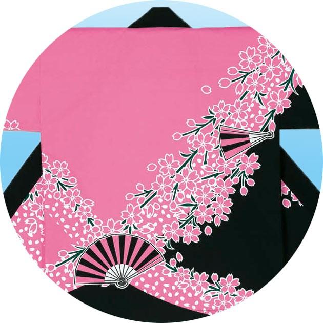 法被 はっぴ 桜 ピンク 祭り メンズ レディース よさこい 衣装