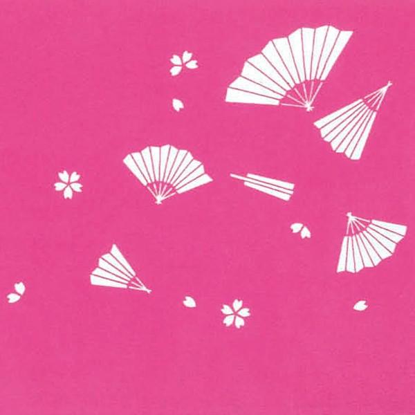 本物保証】【本物保証】手ぬぐい 本染 小桜 扇に桜 鶴 たばね 水 ピンク 赤 祭り よさこい 舞踊 着物、浴衣 