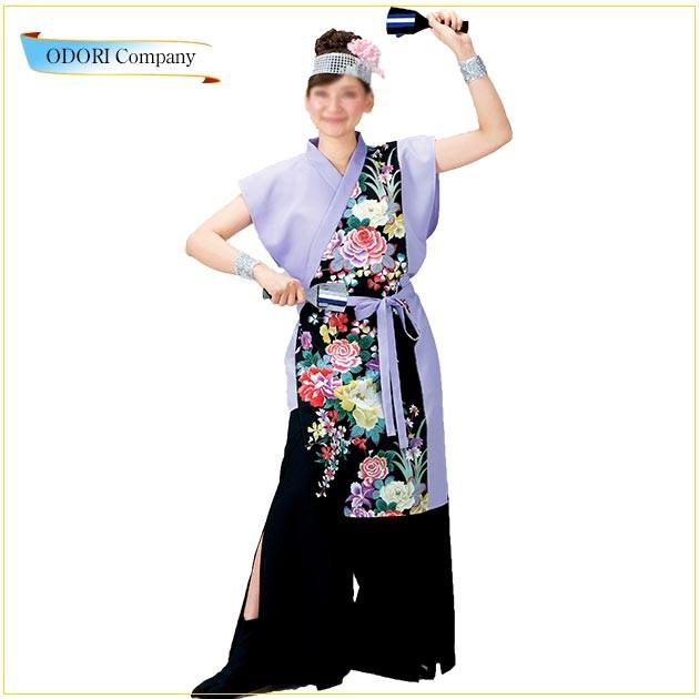 よさこい 衣装 長半纏 はっぴ 法被 ロング レディース メンズ レディース 長はんてん はんてん おしゃれ