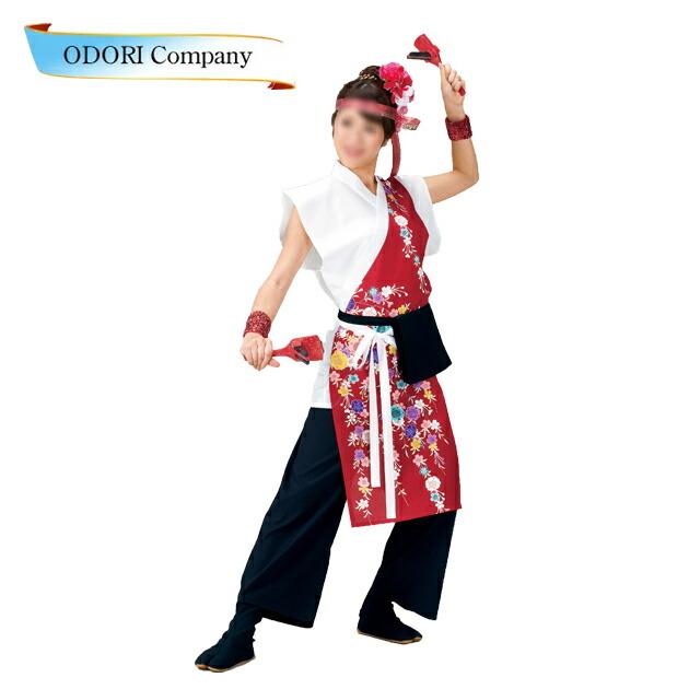 よさこい 衣装 長半纏 はっぴ 法被 レディース メンズ レディース 長はんてん はんてん おしゃれ