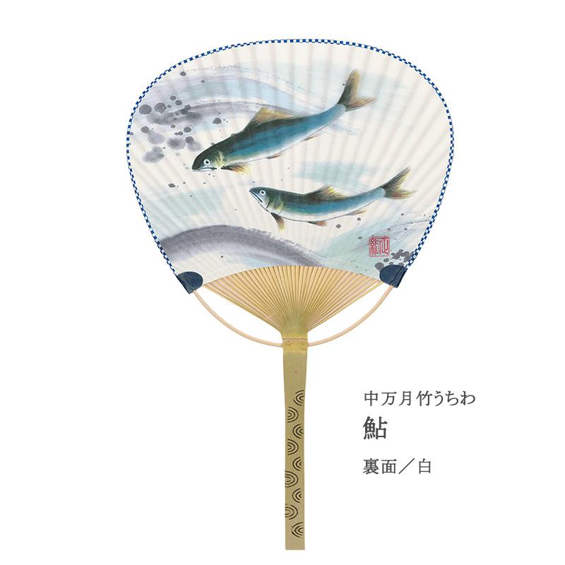 うちわ 竹 和 団扇 和柄 夏 花 あじさい ひまわり 鉄線 鮎 風鈴 提灯