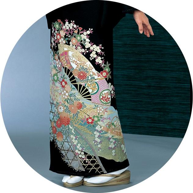 セミオーダー 留袖 仕立て上がり 黒留袖 国内染仕立て代込