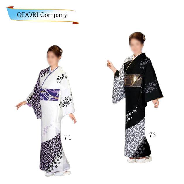 着物のお仕立ていたします。 踊り用 着物 付け下げ セミオーダー仕立て上がり 袷 胴抜き 単衣 絵羽