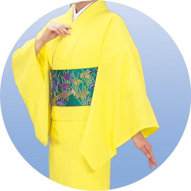 Aukoページ5951未使用美品　洗える手軽さ　単衣　胴抜き仕立て 無地着物 袷仕立て・胴抜き仕立て・単衣仕立て ちりめん セミオーダー