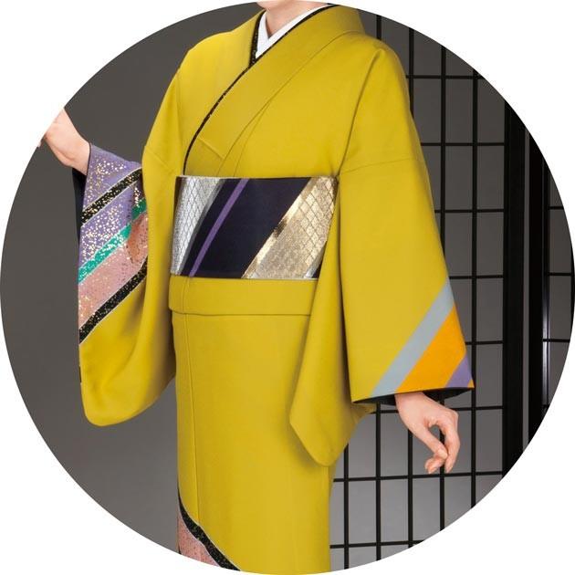 単衣付け下げ国内手縫い 踊り用 着物 付け下げ セミオーダー仕立て上がり 袷 胴抜き 単衣 絵羽