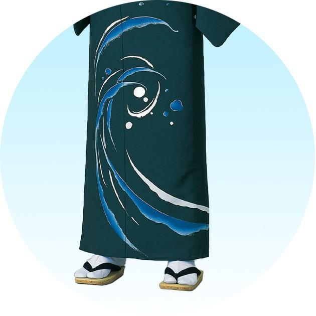 踊り絵羽 附下 訪問着 仕立上り 絵羽 深緑 セミオーダー : ODORI