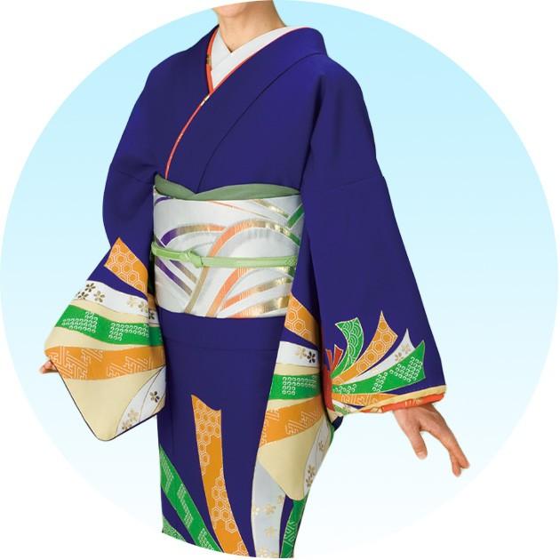 踊り 着物 裾引き 芸者着 仕立上がり ポリエステル 日本舞踊、歌謡舞踊