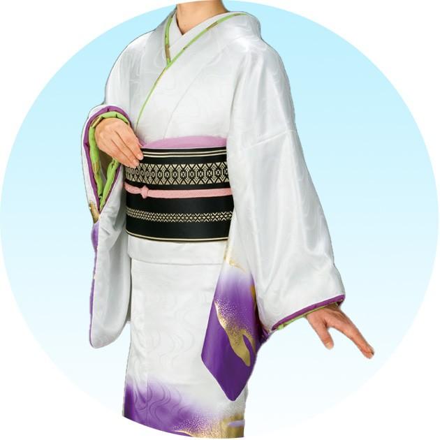 日舞裾引き着物 裾引き 舞踊 着物 芸者着 仕立上がり ポリエステル 日本舞踊