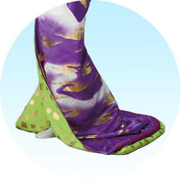 踊り 着物 裾引き 芸者着 仕立上がり ポリエステル 日本舞踊、歌謡舞踊