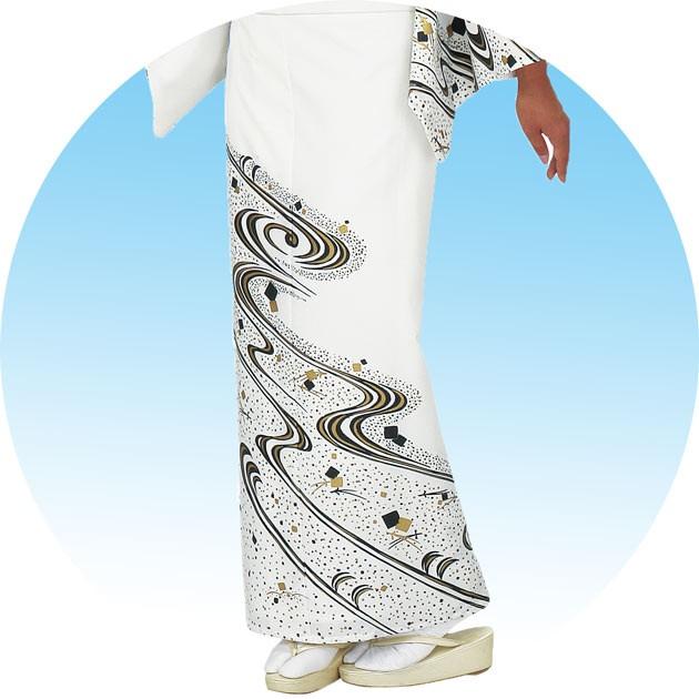 踊り 着物 仕立て上がり（袷・胴抜き・単衣） 絵羽 附下 洗える着物