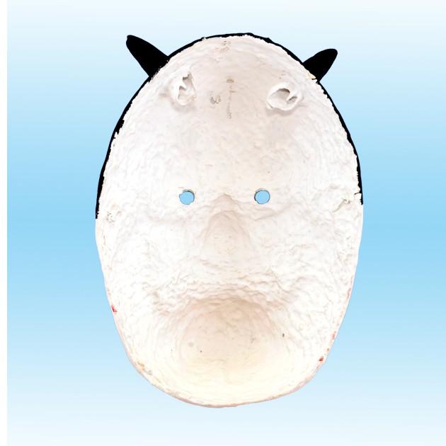 お面 般若 はんにゃ 紐式 おめん オメン 祭り 和風 魔除け : ODORI