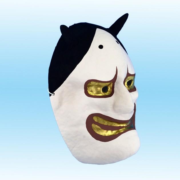 お面 般若 はんにゃ 紐式 おめん オメン 祭り 和風 魔除け : ODORI