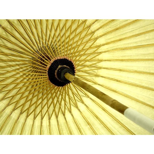 番傘(白・縞・黒帽子・油あり)和傘 日本舞踊小道具 紙に油をひいてい