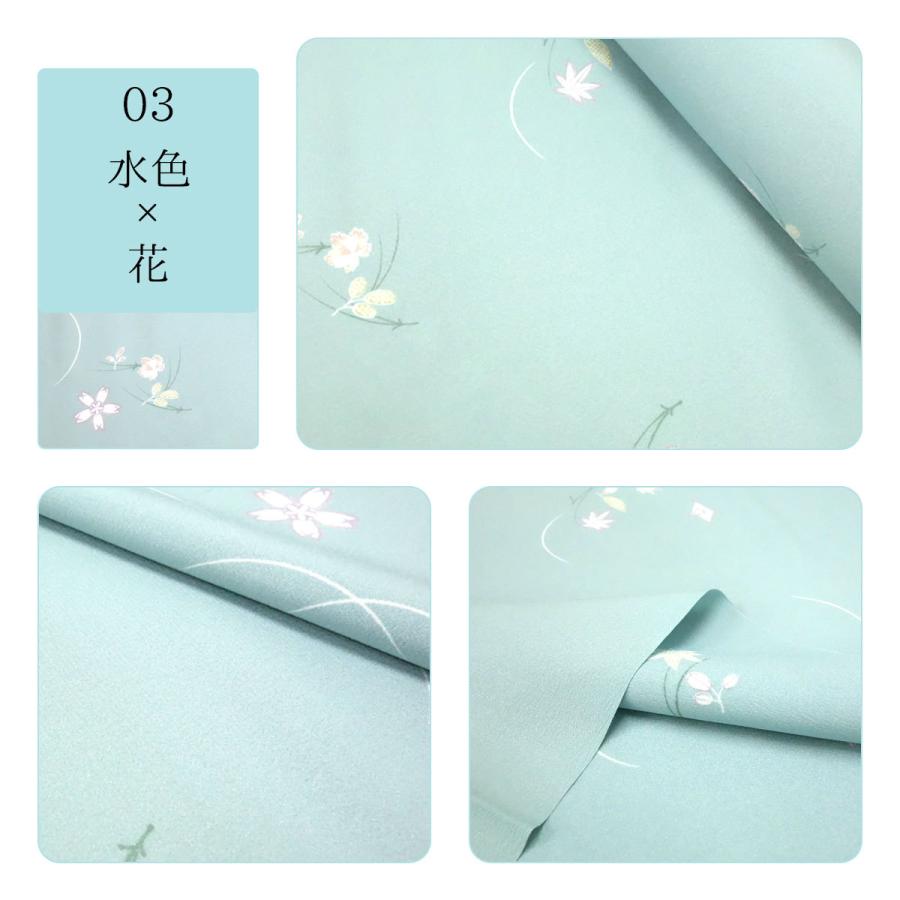 東レ シルジェリー 反物 小紋 着尺 女性 レディース 洗える着物