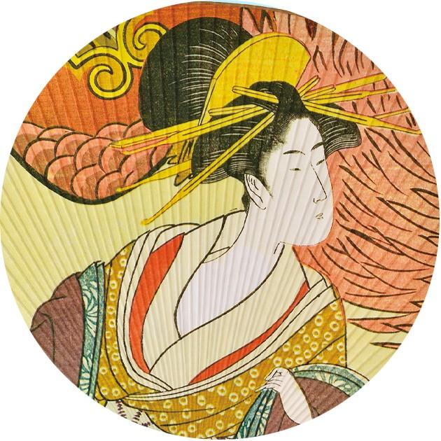 京うちわ 高級 おしゃれ 浮世絵柄 歌麿 : ODORI Company - 通販