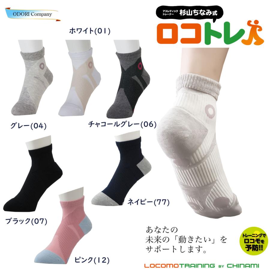ロコトレ 3点立ちソックス 靴下 ロコトレソックス 杉山ちなみ式 ロコモ