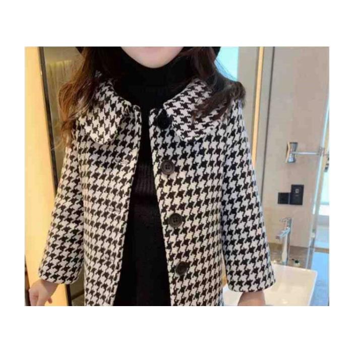 キッズ アウター コート おしゃれ 子供服 子供コート ベビー 長袖 千鳥