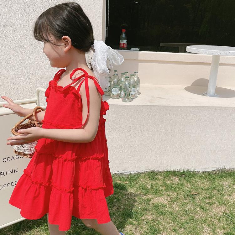 キッズ ワンピース ノースリーブ 夏 春 ベビードレス 80 90 100 110