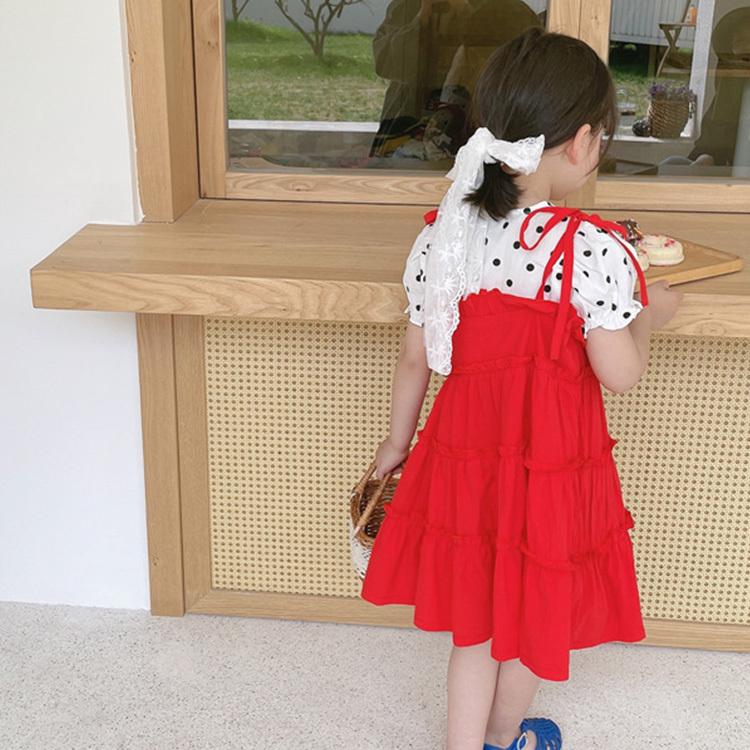 キッズ ワンピース ノースリーブ 夏 春 ベビードレス 80 90 100 110