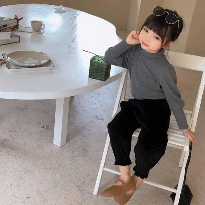 キッズ ズボン 女の子 ボトムス リボン 蝶々 春 秋冬 韓国子供服 子供