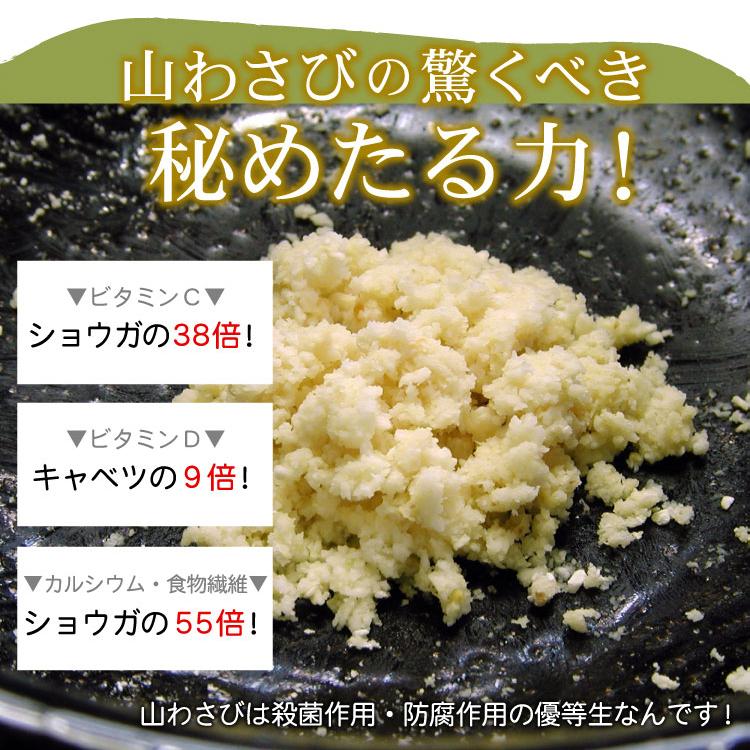 北海蝦夷 山わさび フリーズドライ 北海道産 1袋18g 水で戻すだけ わさび 山ワサビ 簡単 薬味 調味料 メール便 送料無料（代引/着日指定/同梱不可） |  | 04