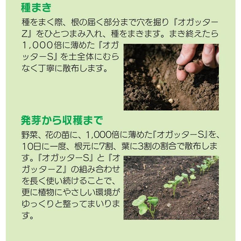 オガッターS ペットボトル 2L　ヒトデ抽出液 植物活性剤 有機JAS規格別表１適合資材 送料無料（沖縄宛は別途送料を加算）｜oec-kanisho｜08