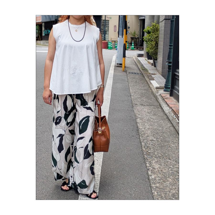 SACRA（サクラ） MODERN LEAVES PANTS（モダン リーフ パンツ