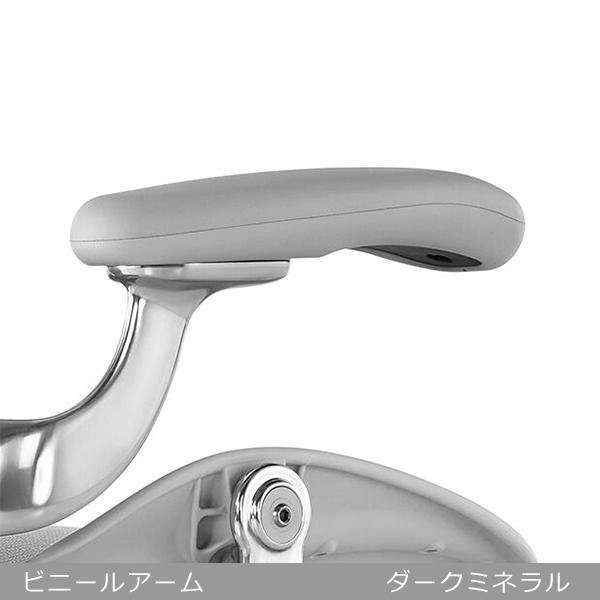 HermanMiller アーロンチェア リマスタード A B C ミネラルフレーム ポリッシュドアルミニウムベース ポスチャーフィットSLフル装備 アームパッド：ビニール_1