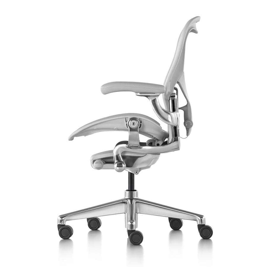 アーロンチェア アルミニウムベース フル装備 アーロンチェア ポリッシュドアルミ