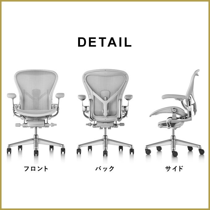Hアーロンチェア(Aサイズ)　リマスタード　フル装備 + ヘッドレスト付き Aサイズ在庫】アーロンチェア リマスタード ポスチャーフィットSL フル
