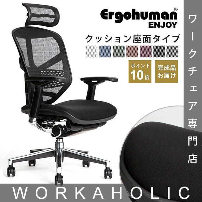 エルゴヒューマン エンジョイ EJ-LBM モールドクッション座面 ENJOY Ergohuman ENJOY エルゴヒューマン エンジョイ EJ-LBM RD (KM-12