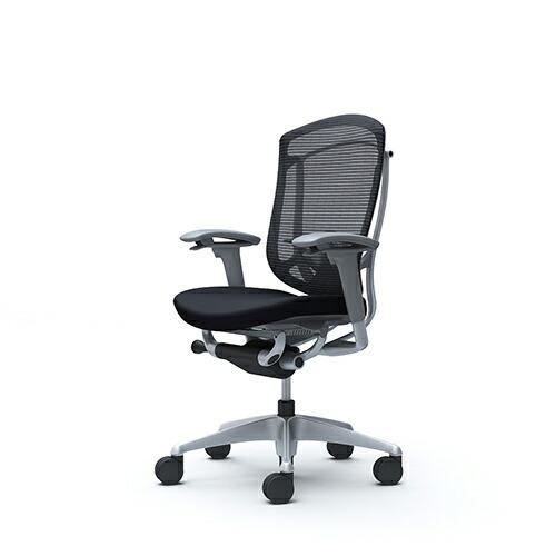 オカムラ コンテッサ セコンダ / ハイバック / HD無 / 可動肘 / 座クッション / シルバーフレーム / ブラック or グレーボディ / ランバー有 | コンテッサ | 02