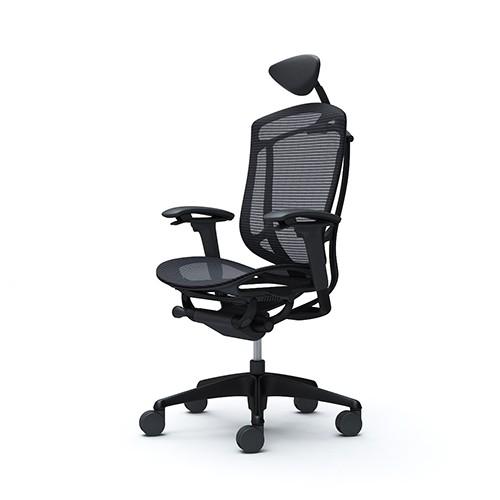 【最上位機種】コンテッサセコンダ　エクストラハイバック　メッシュ座 コンテッサセコンダ オフィスチェア(可動肘・座メッシュ)(5本脚