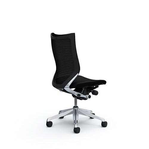 オカムラ バロン / 肘掛なし / 座面：クッション / ハイバック / フレーム：ポリッシュ / ボディカラー：ブラック / ウレタンキャスター | バロン（オカムラ） | 01