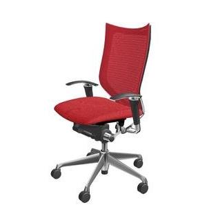 オカムラ バロン / 座面：クッション / ハイバック / フレーム：ポリッシュ / 可動式アジャストアーム /EGP | バロン（オカムラ）