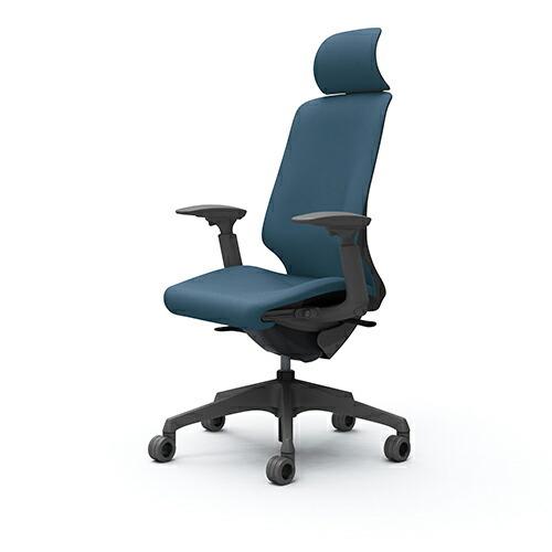 オカムラ  スフィア／エクストラハイバック／固定ヘッド／座面奥行調整あり／可動肘／ボディ・脚カラー：選択／背・座カラー：リネット／ホローキャスター | オカムラ | 01