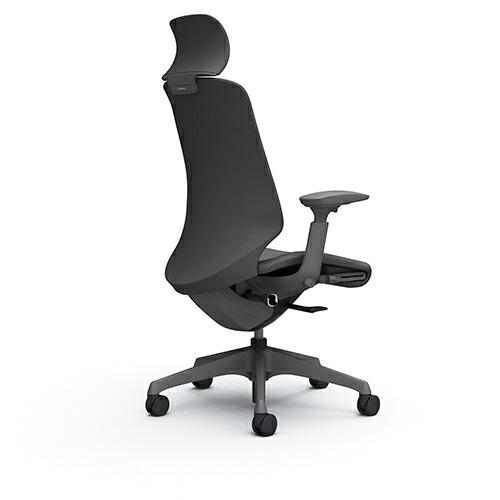 オカムラ  スフィア（Spher）／エクストラハイバック／固定ヘッド／座面奥行調整あり／可動肘／ボディ・脚カラー：選択／背・座カラー：リネット | オカムラ | 01