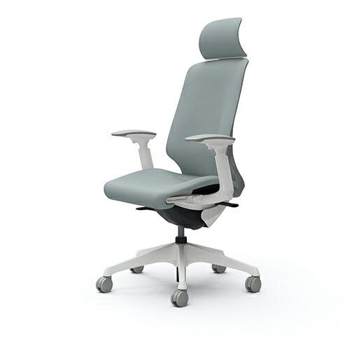 オカムラ  スフィア（Spher）／エクストラハイバック／固定ヘッド／座面奥行調整あり／可動肘／ボディ・脚カラー：選択／背・座カラー：リネット | オカムラ | 03