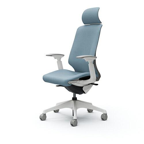 オカムラ  スフィア（Spher）／エクストラハイバック／固定ヘッド／座面奥行調整あり／可動肘／ボディ・脚カラー：選択／背・座カラー：インターロック | オカムラ | 03