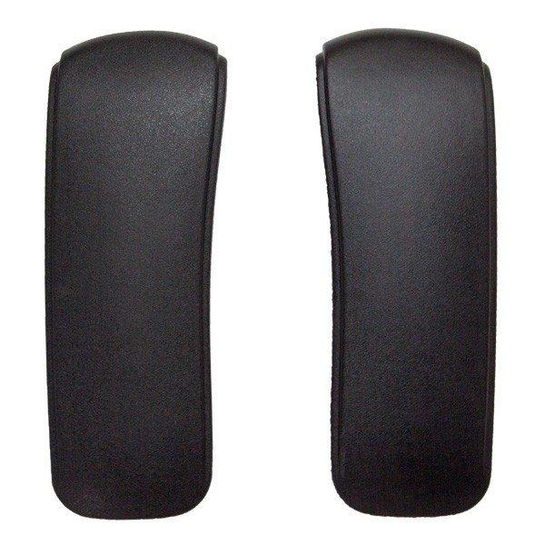 エルゴヒューマン ベーシック専用 PUアームパッド Ergohuman Basic タイプのアームレスト用 １脚分：左右セット 部品販売（旧タイプErgohumanチェア用） | エルゴヒューマン | 01