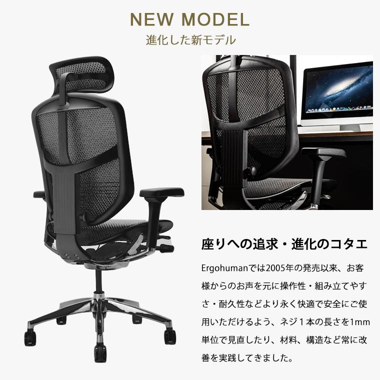 エルゴヒューマン エンジョイ2 ランバーサポート付 ヘッドレスト エルゴヒューマン エンジョイ2 ランバーサポート付 ヘッドレスト