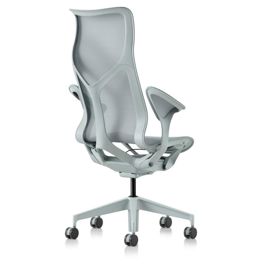 HermanMiller コズムチェア／ハイバック／フレーム＆ベース＆アーム＆張地：ディップドインカラー(3色)から選択／リーフアーム／ハード・ソフト兼用キャスター | Herman Miller | 06