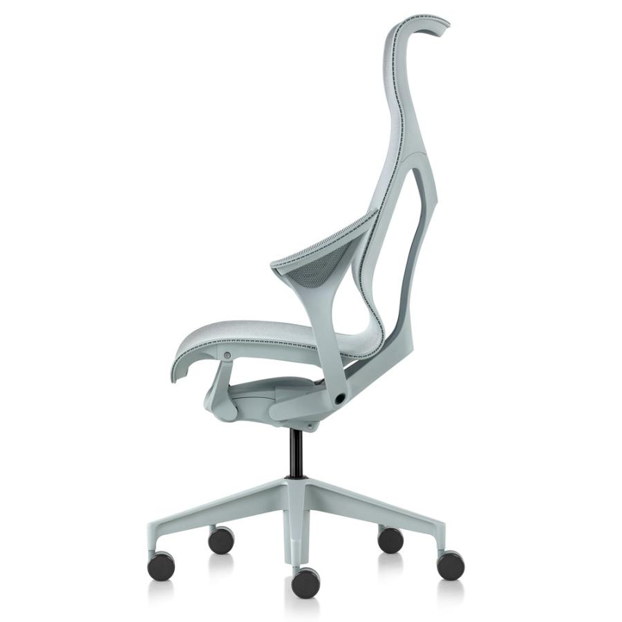HermanMiller コズムチェア／ハイバック／フレーム＆ベース＆アーム＆張地：ディップドインカラー(3色)から選択／リーフアーム／ハード・ソフト兼用キャスター | Herman Miller | 07