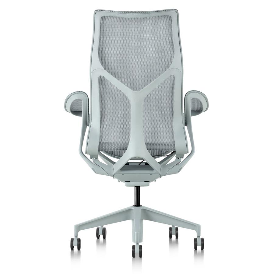 HermanMiller コズムチェア／ハイバック／フレーム＆ベース＆アーム＆張地：ディップドインカラー(3色)から選択／リーフアーム／ハード・ソフト兼用キャスター | Herman Miller | 09