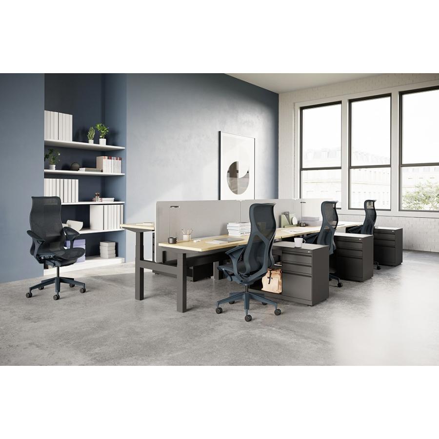HermanMiller コズムチェア／ハイバック／フレーム＆ベース＆アーム＆張地：ディップドインカラー(3色)から選択／リーフアーム／ハード・ソフト兼用キャスター | Herman Miller | 11