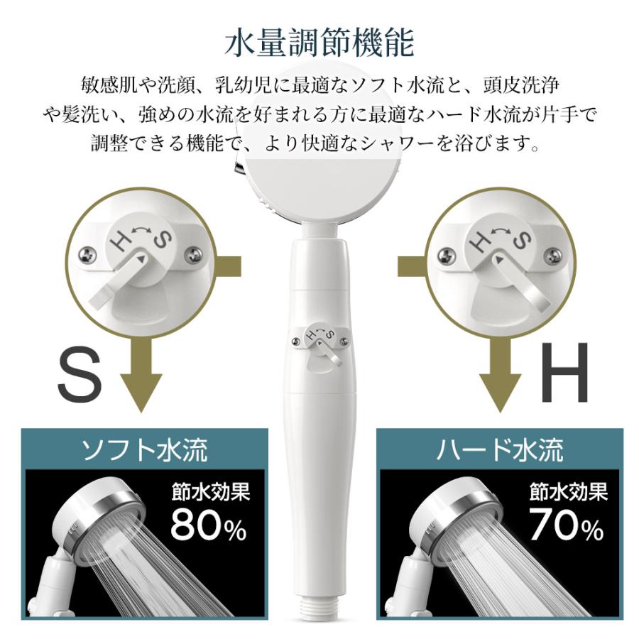 シャワーヘッド マイクロナノバブル 節水シャワーヘッド 節水 角度調整可能 シャワーヘッド 角度調整 塩素除去 節水 一時止水 増圧 3段階モード