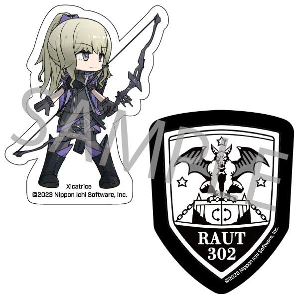 ステッカーセット シカトリス　〈音羽一姫＆部隊章〉 | 