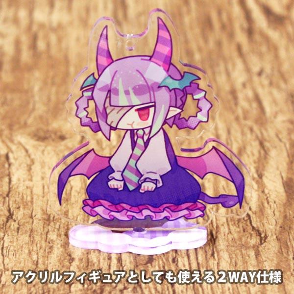 台座付きアクリルキーホルダー 役づくりパズル　ゆめいろユラム　〈メリア〉 |  | 01