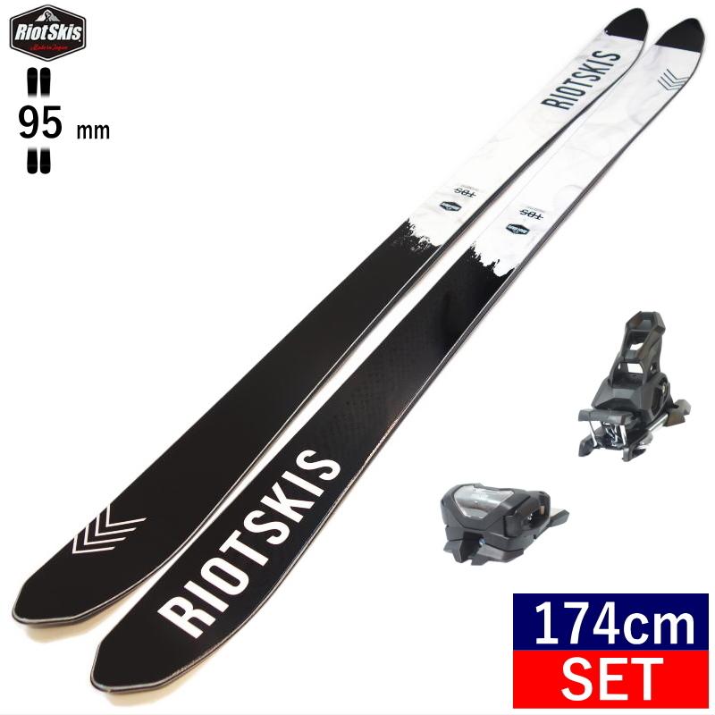 174cm 95mm幅 Riot Skis Tbs attack2 1314 18riot02c 174 フリースキー ビンディングセット オールラウンドフリースタイルスキー オフワン国道16号 1314 オフワン国道16号の 174cm 95mm幅 Riot フリースキー ビンディング セット